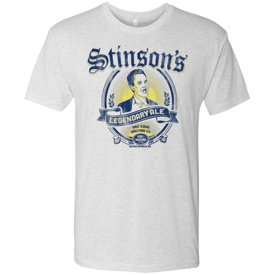 T-Shirts Heather White / Small Stinsons Legendary Ale Men's Triblend T-Shirt