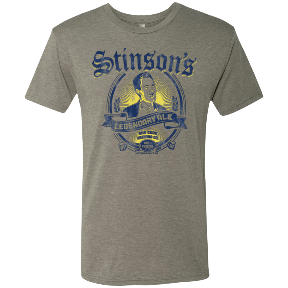 T-Shirts Venetian Grey / Small Stinsons Legendary Ale Men's Triblend T-Shirt
