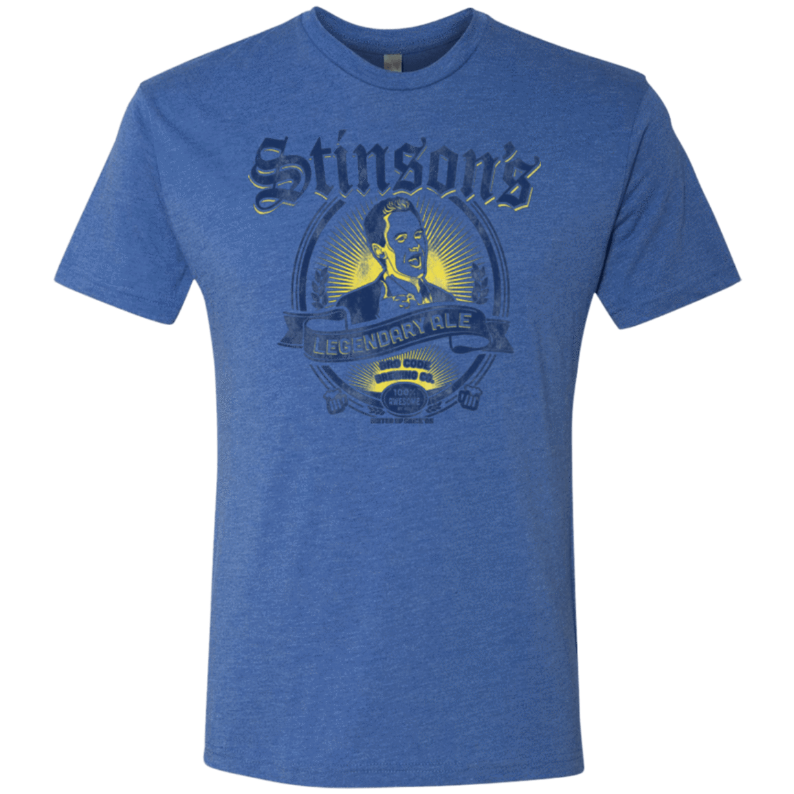 T-Shirts Vintage Royal / Small Stinsons Legendary Ale Men's Triblend T-Shirt