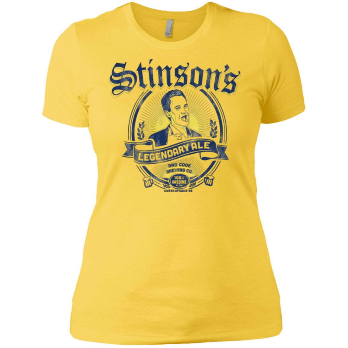 T-Shirts Vibrant Yellow / X-Small Stinsons Legendary Ale Women's Premium T-Shirt