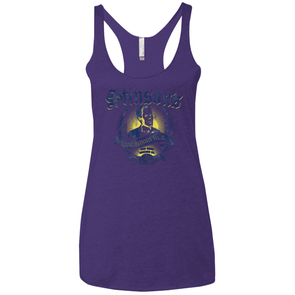 T-Shirts Purple / X-Small Stinsons Legendary Ale Women's Triblend Racerback Tank