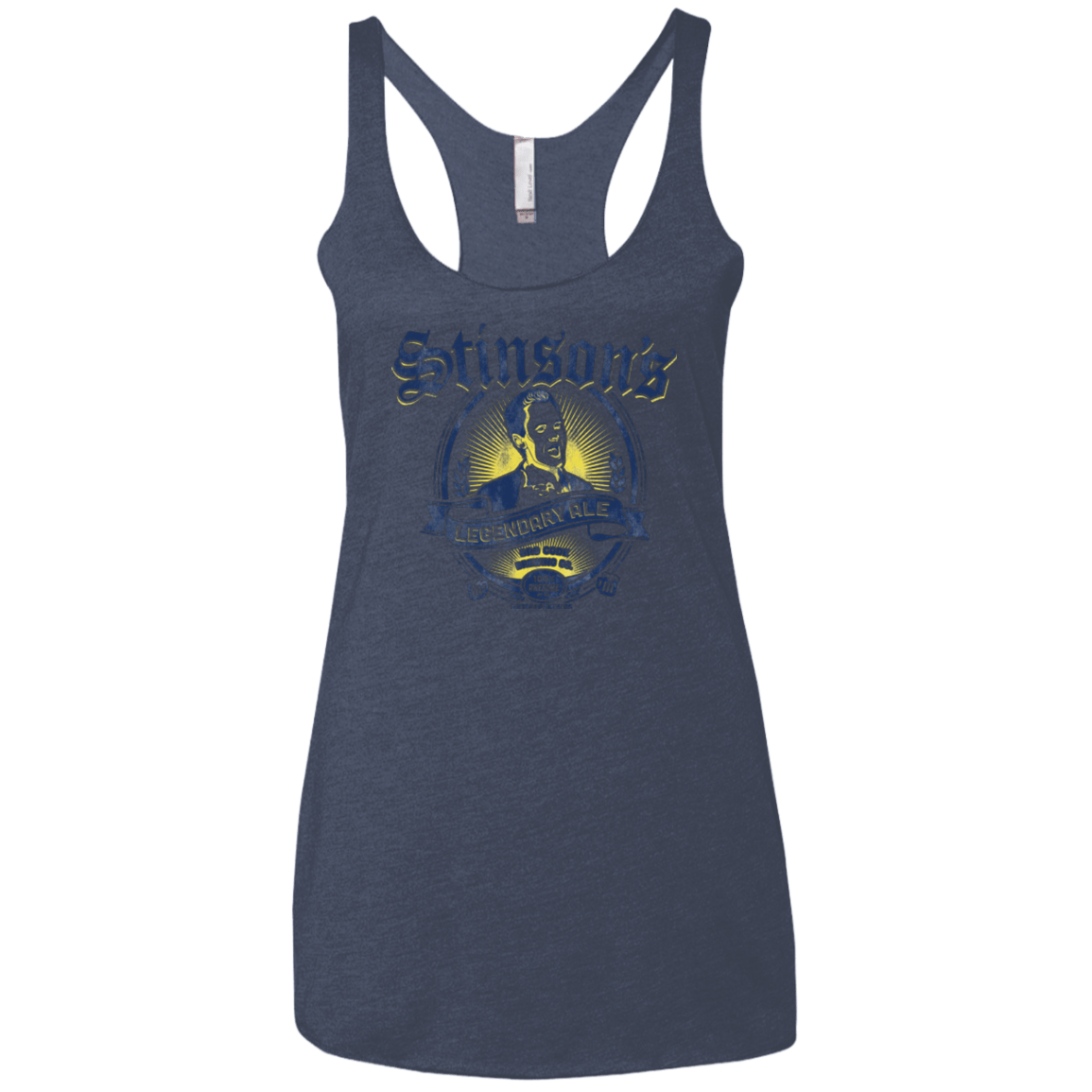 T-Shirts Vintage Navy / X-Small Stinsons Legendary Ale Women's Triblend Racerback Tank