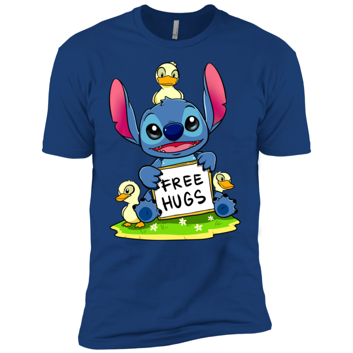 T-Shirts Royal / YXS Stitch Hug Boys Premium T-Shirt