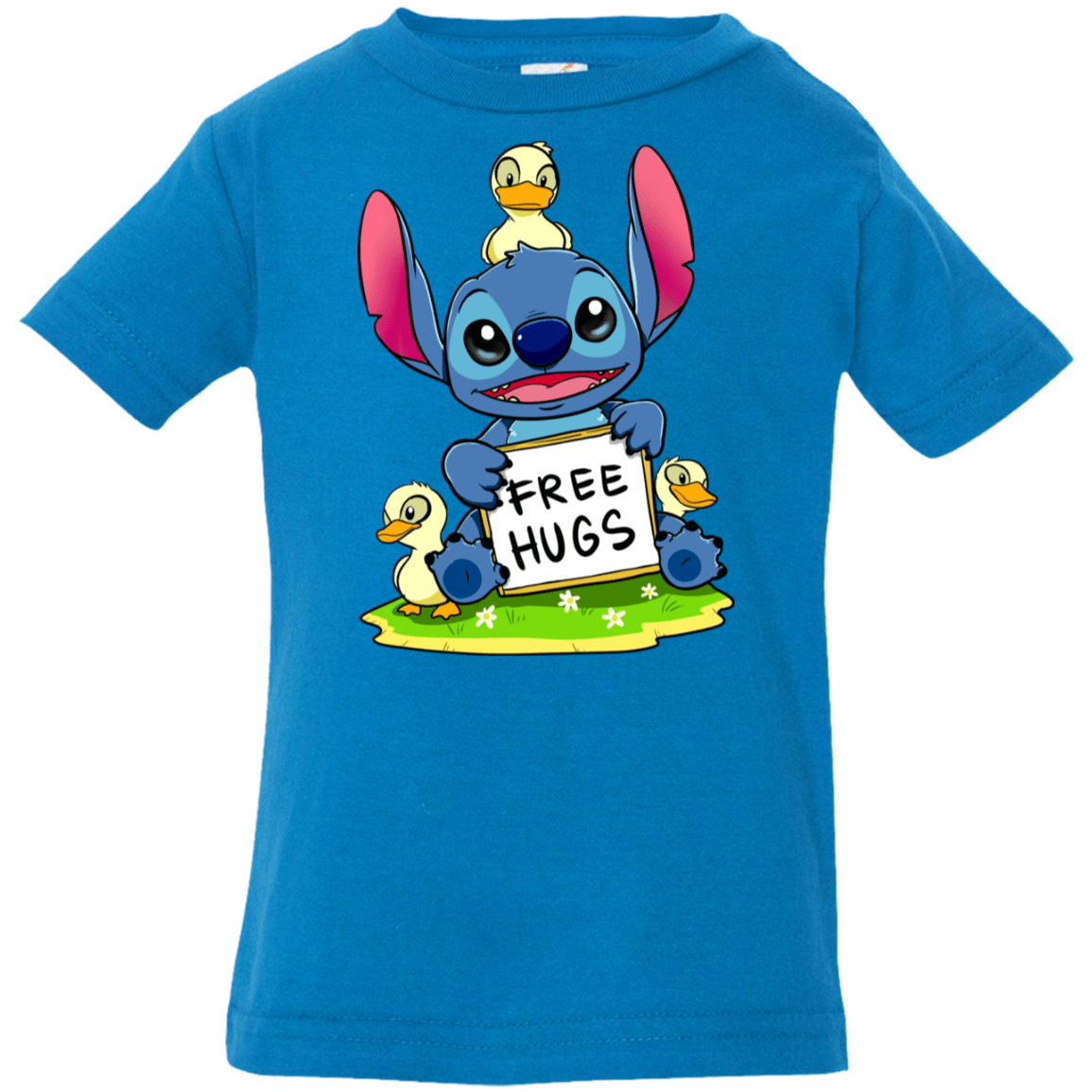 T-Shirts Cobalt / 6 Months Stitch Hug Infant Premium T-Shirt