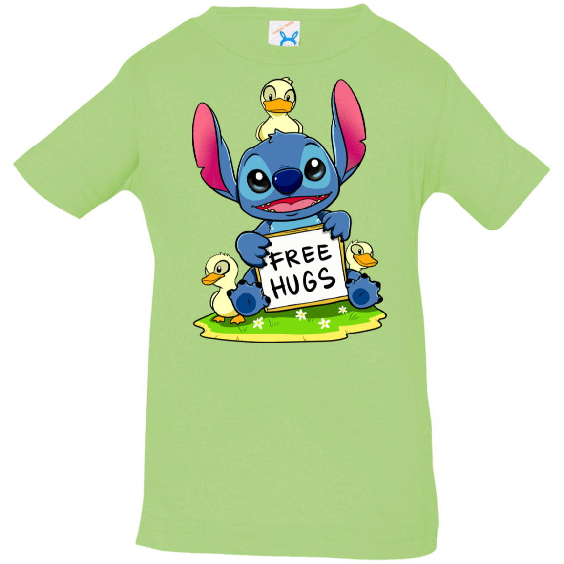 T-Shirts Key Lime / 6 Months Stitch Hug Infant Premium T-Shirt