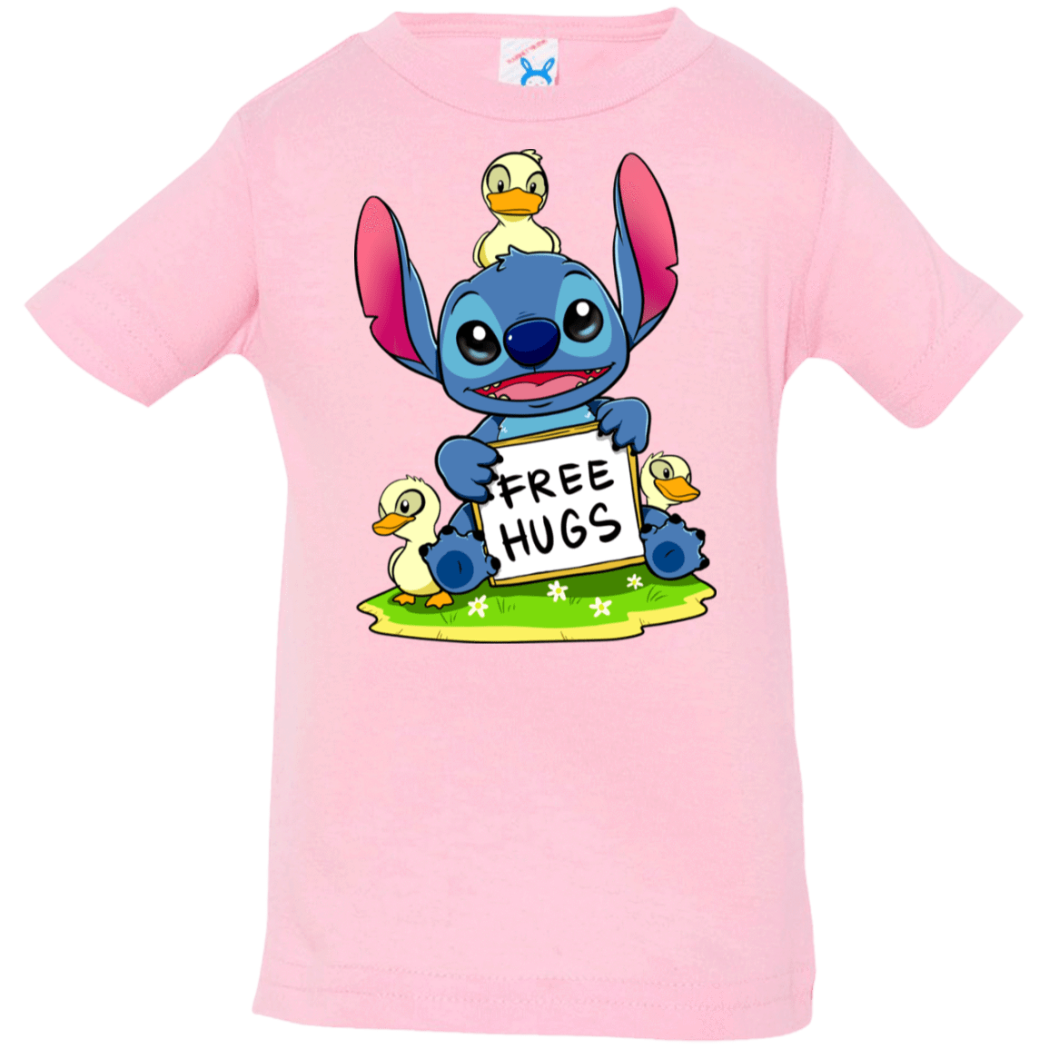 T-Shirts Pink / 6 Months Stitch Hug Infant Premium T-Shirt