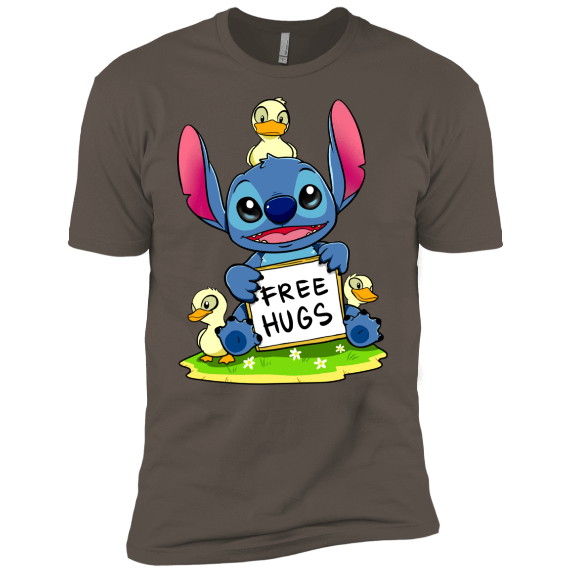 T-Shirts Warm Grey / X-Small Stitch Hug Men's Premium T-Shirt