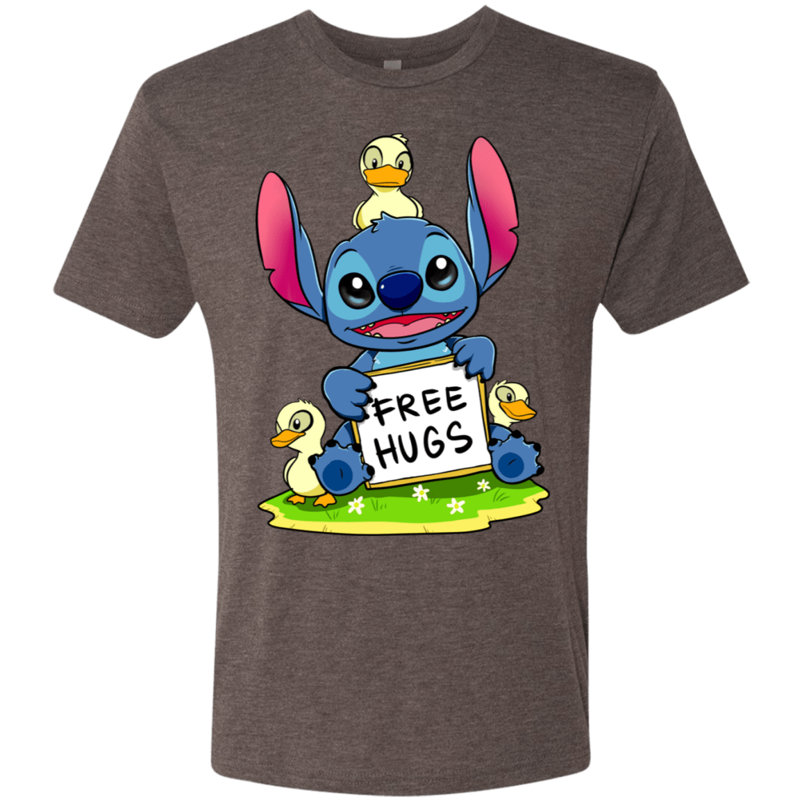 T-Shirts Macchiato / S Stitch Hug Men's Triblend T-Shirt