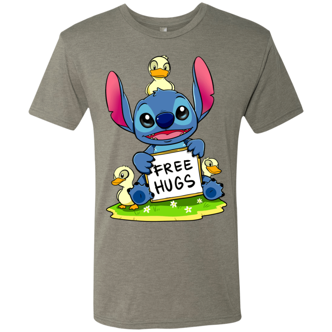 T-Shirts Venetian Grey / S Stitch Hug Men's Triblend T-Shirt