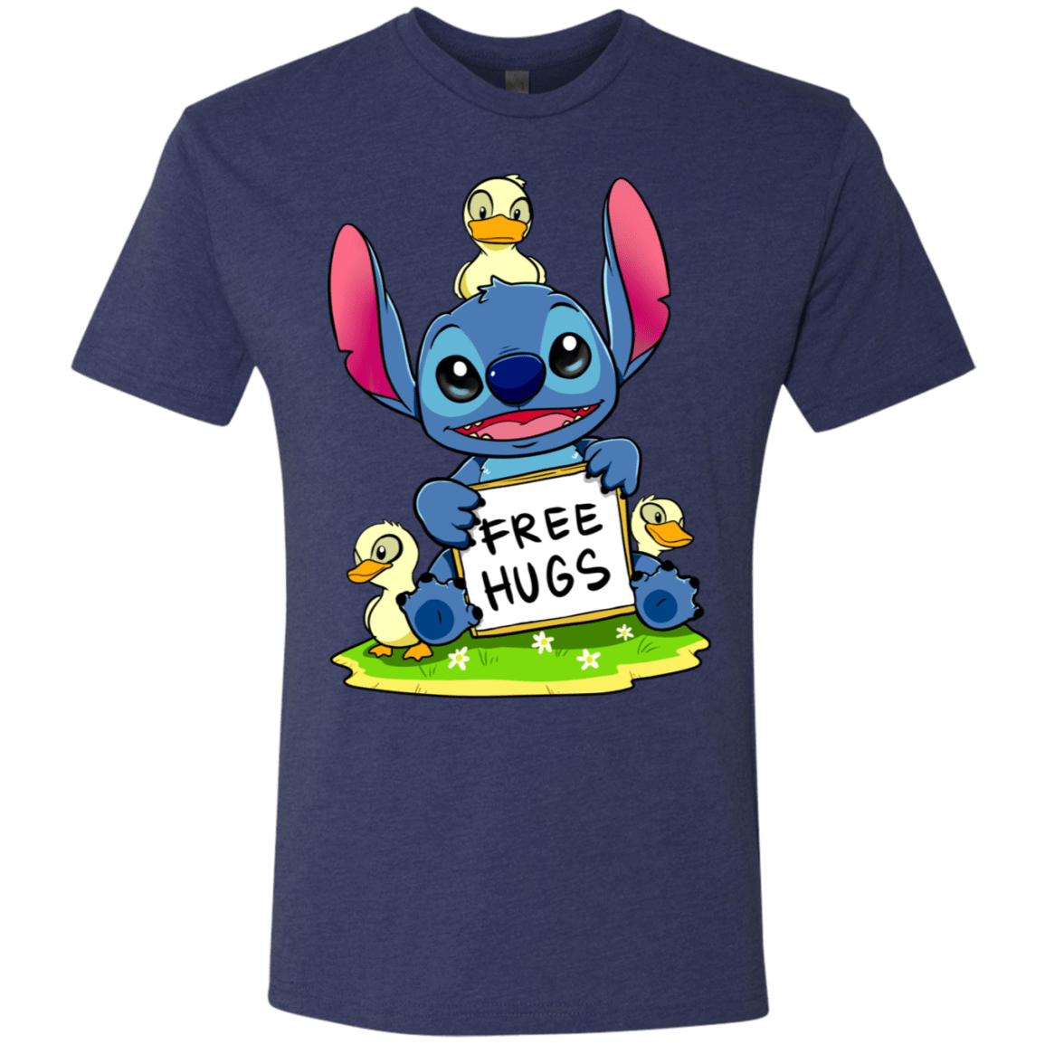 T-Shirts Vintage Navy / S Stitch Hug Men's Triblend T-Shirt