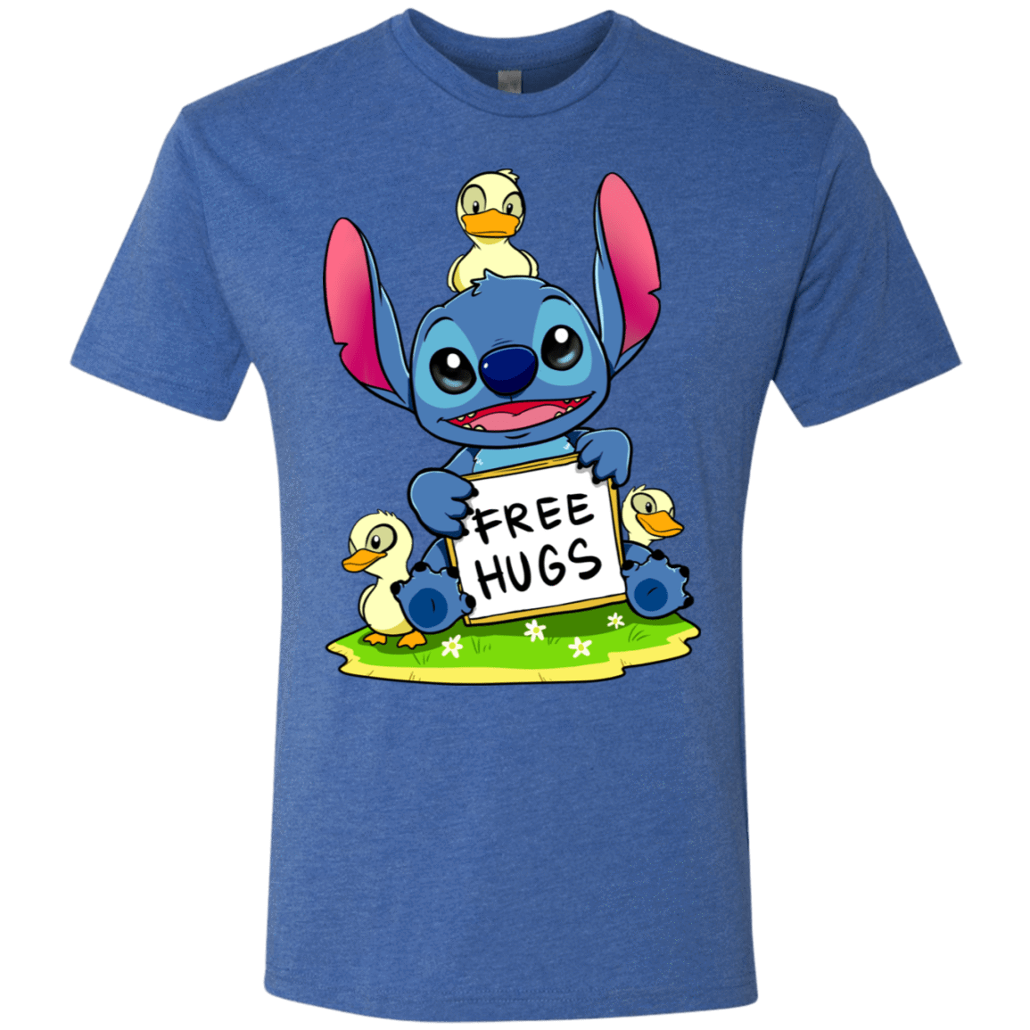 T-Shirts Vintage Royal / S Stitch Hug Men's Triblend T-Shirt