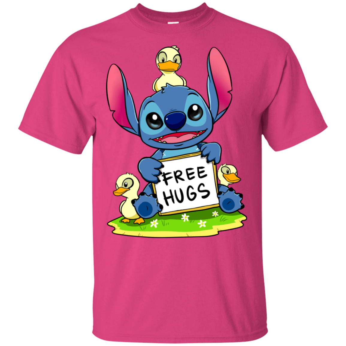 T-Shirts Heliconia / S Stitch Hug T-Shirt