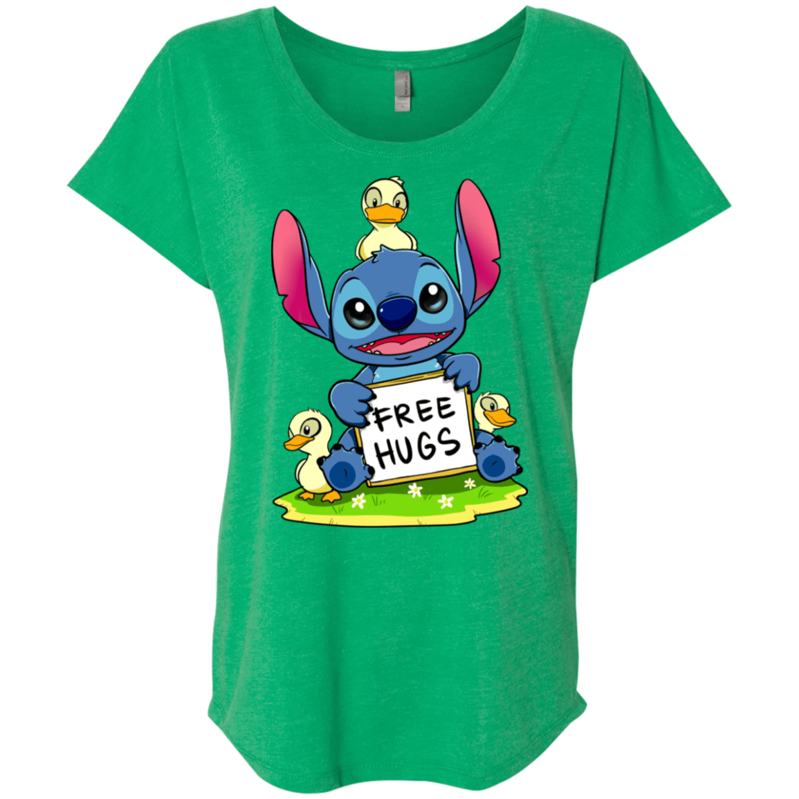 T-Shirts Envy / X-Small Stitch Hug Triblend Dolman Sleeve