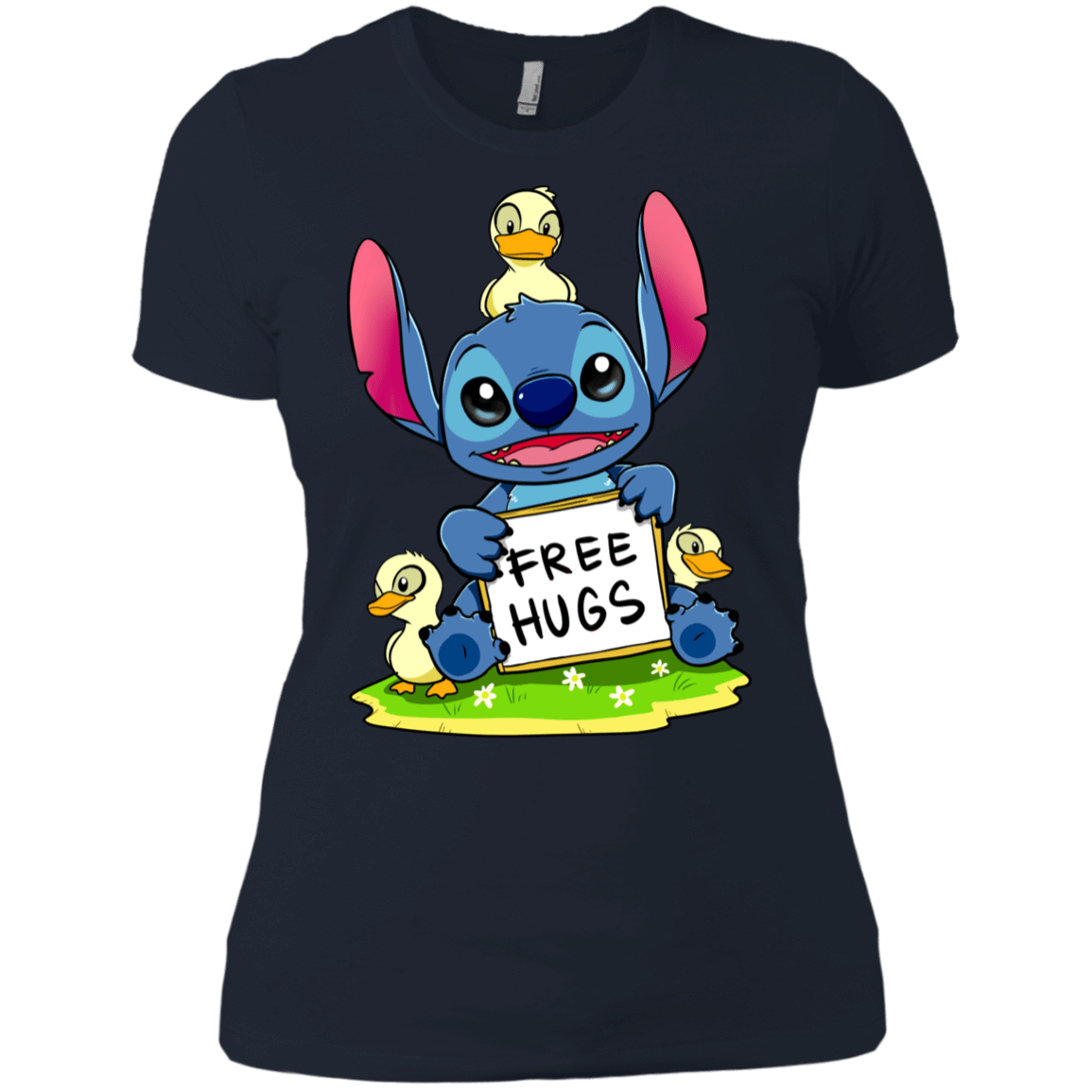 T-Shirts Midnight Navy / X-Small Stitch Hug Women's Premium T-Shirt