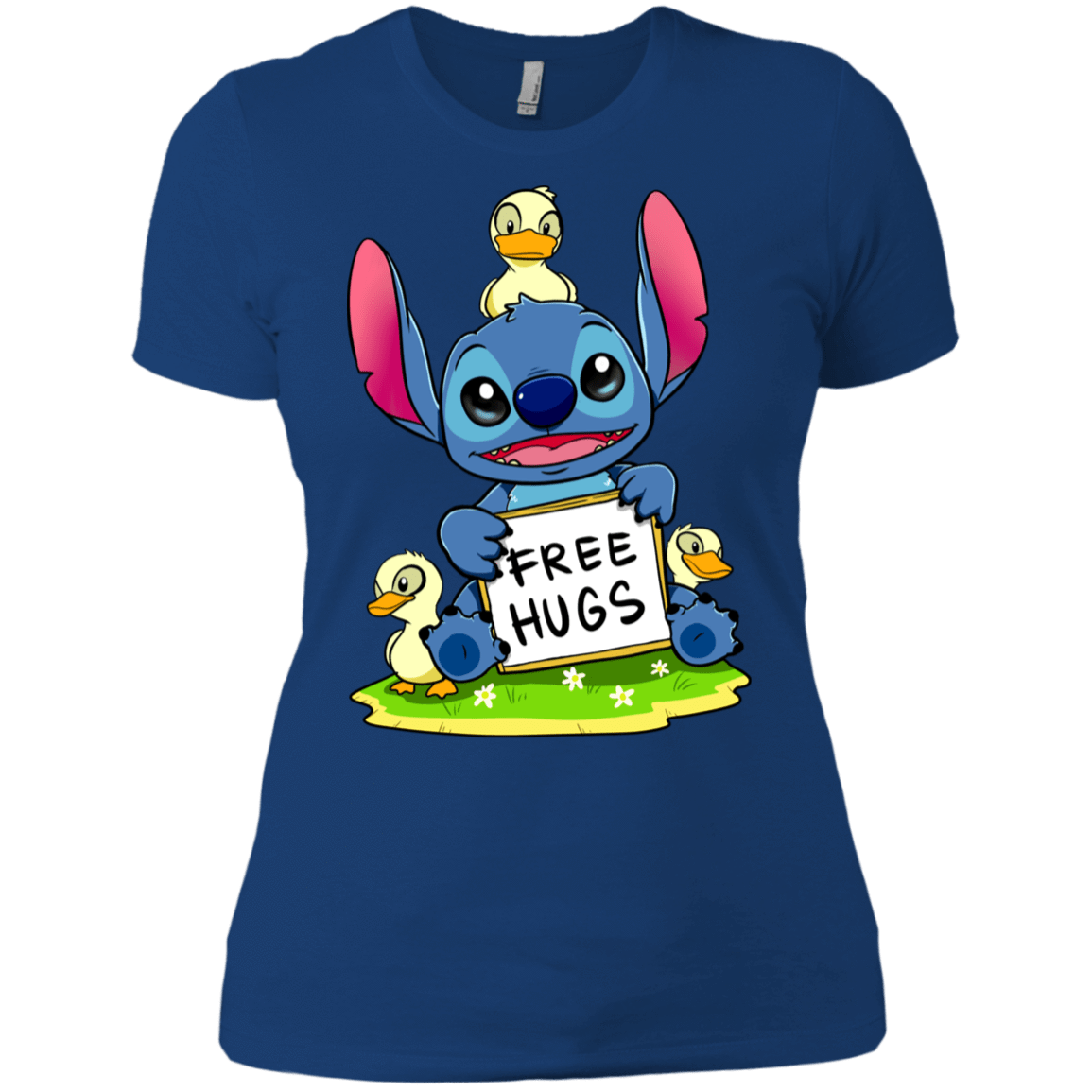 T-Shirts Royal / X-Small Stitch Hug Women's Premium T-Shirt