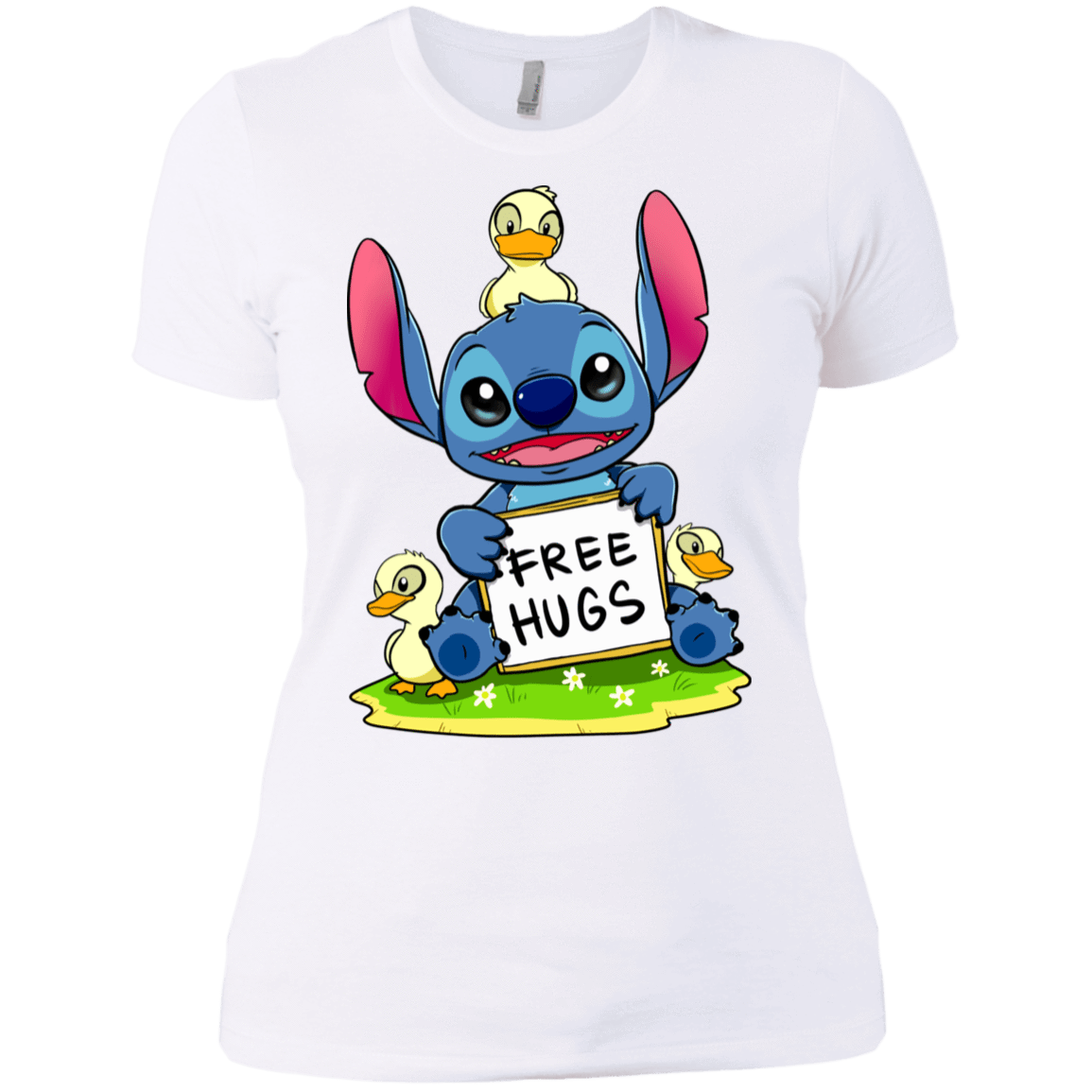 T-Shirts White / X-Small Stitch Hug Women's Premium T-Shirt