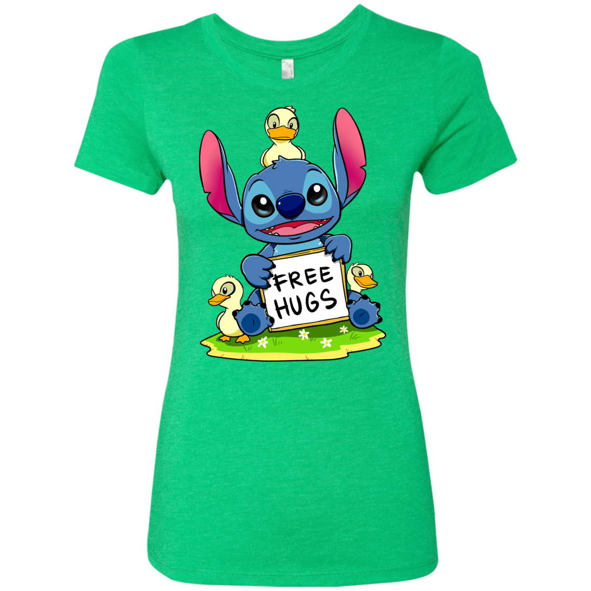 T-Shirts Envy / S Stitch Hug Women's Triblend T-Shirt