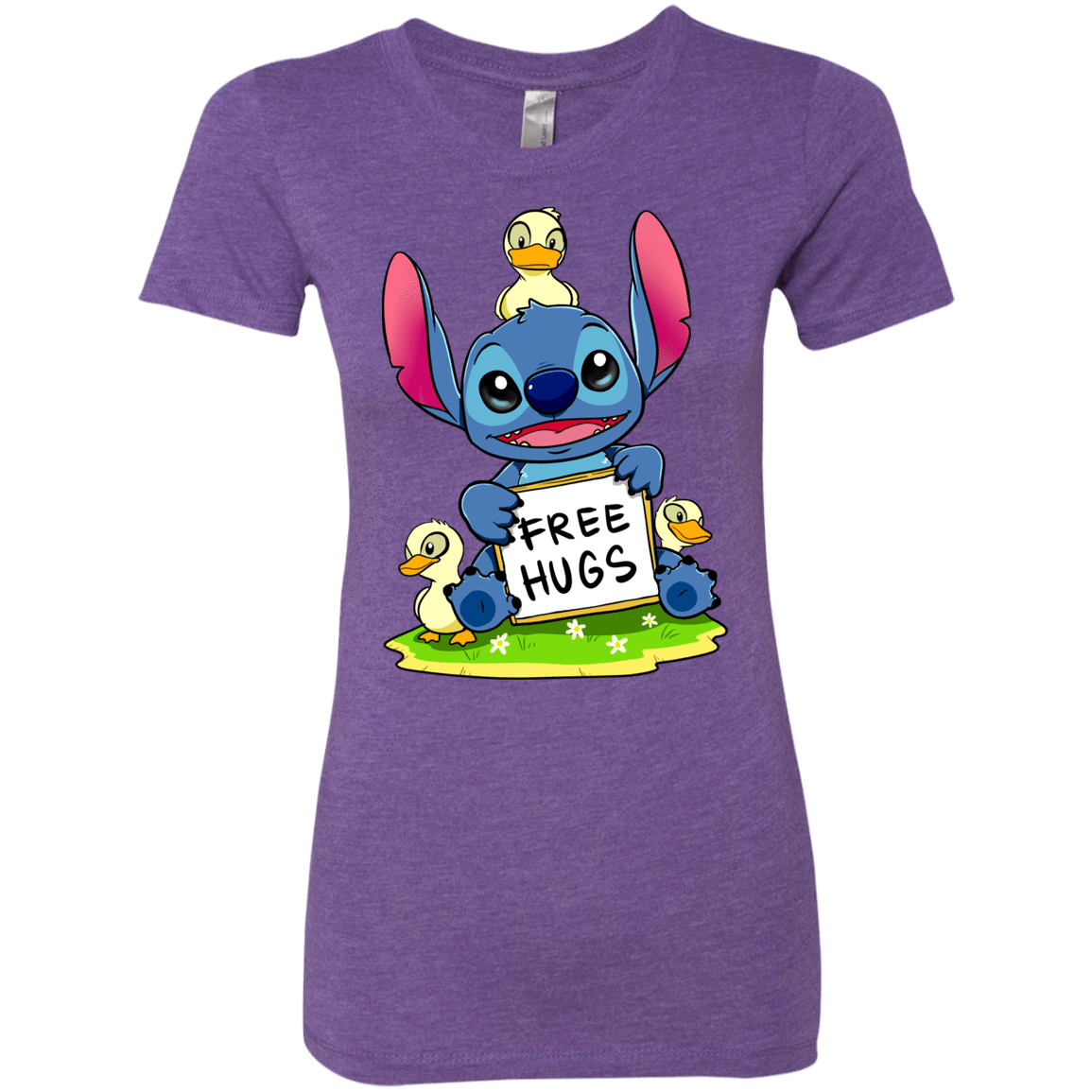 T-Shirts Purple Rush / S Stitch Hug Women's Triblend T-Shirt