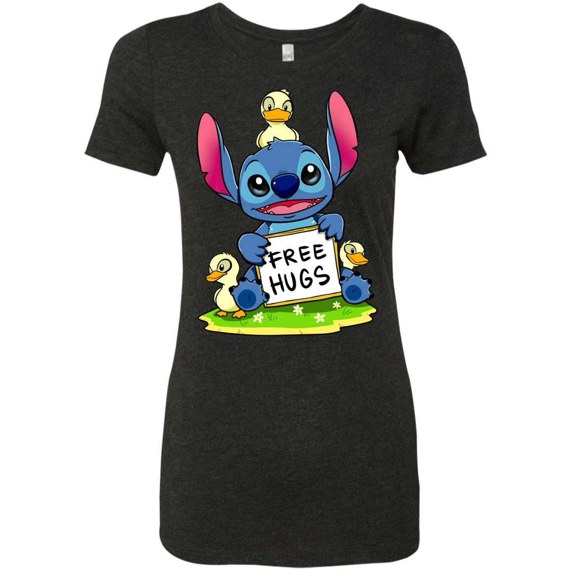 T-Shirts Vintage Black / S Stitch Hug Women's Triblend T-Shirt