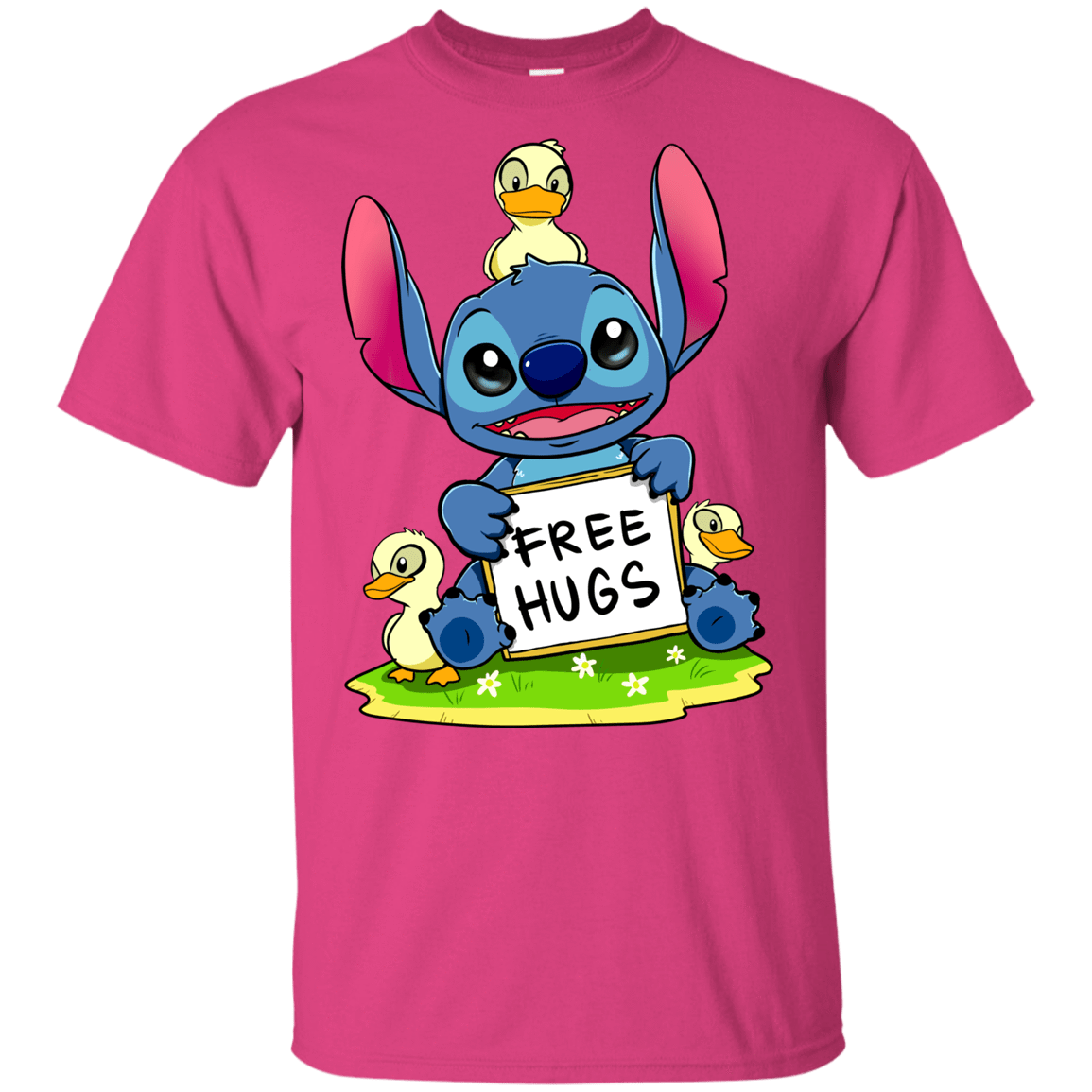 T-Shirts Heliconia / YXS Stitch Hug Youth T-Shirt