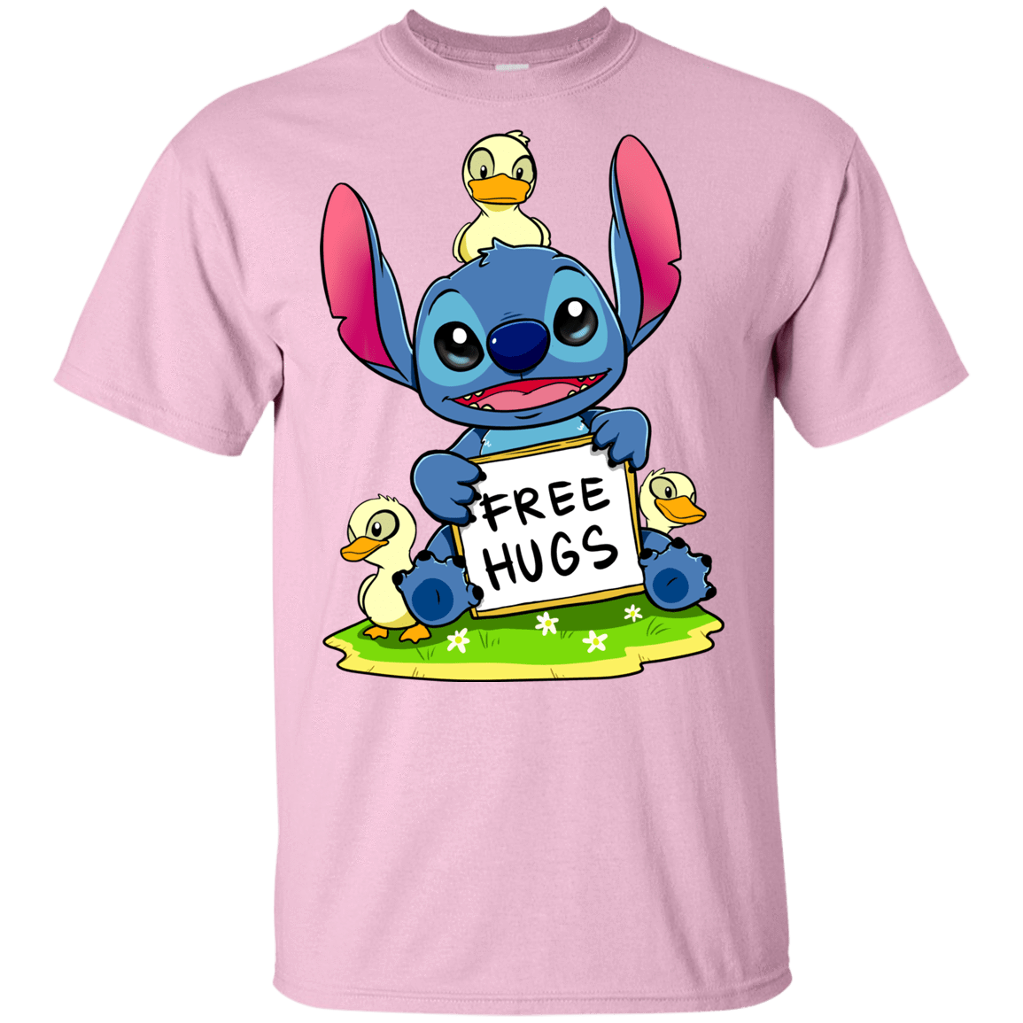 T-Shirts Light Pink / YXS Stitch Hug Youth T-Shirt