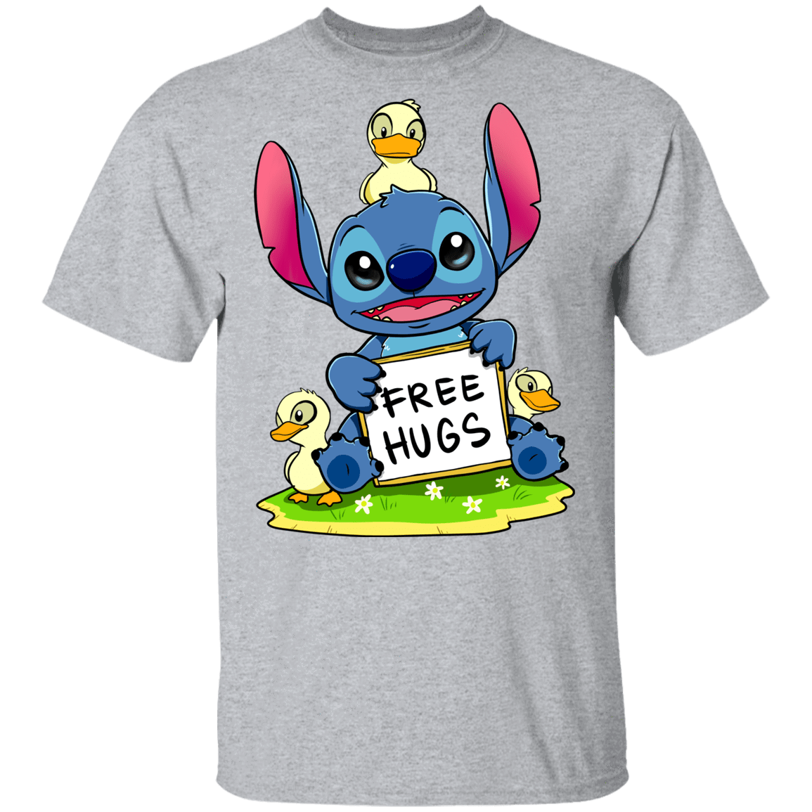 T-Shirts Sport Grey / YXS Stitch Hug Youth T-Shirt