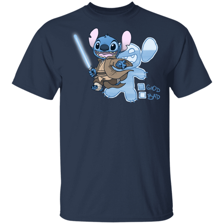 T-Shirts Navy / S Stitch Jedi T-Shirt