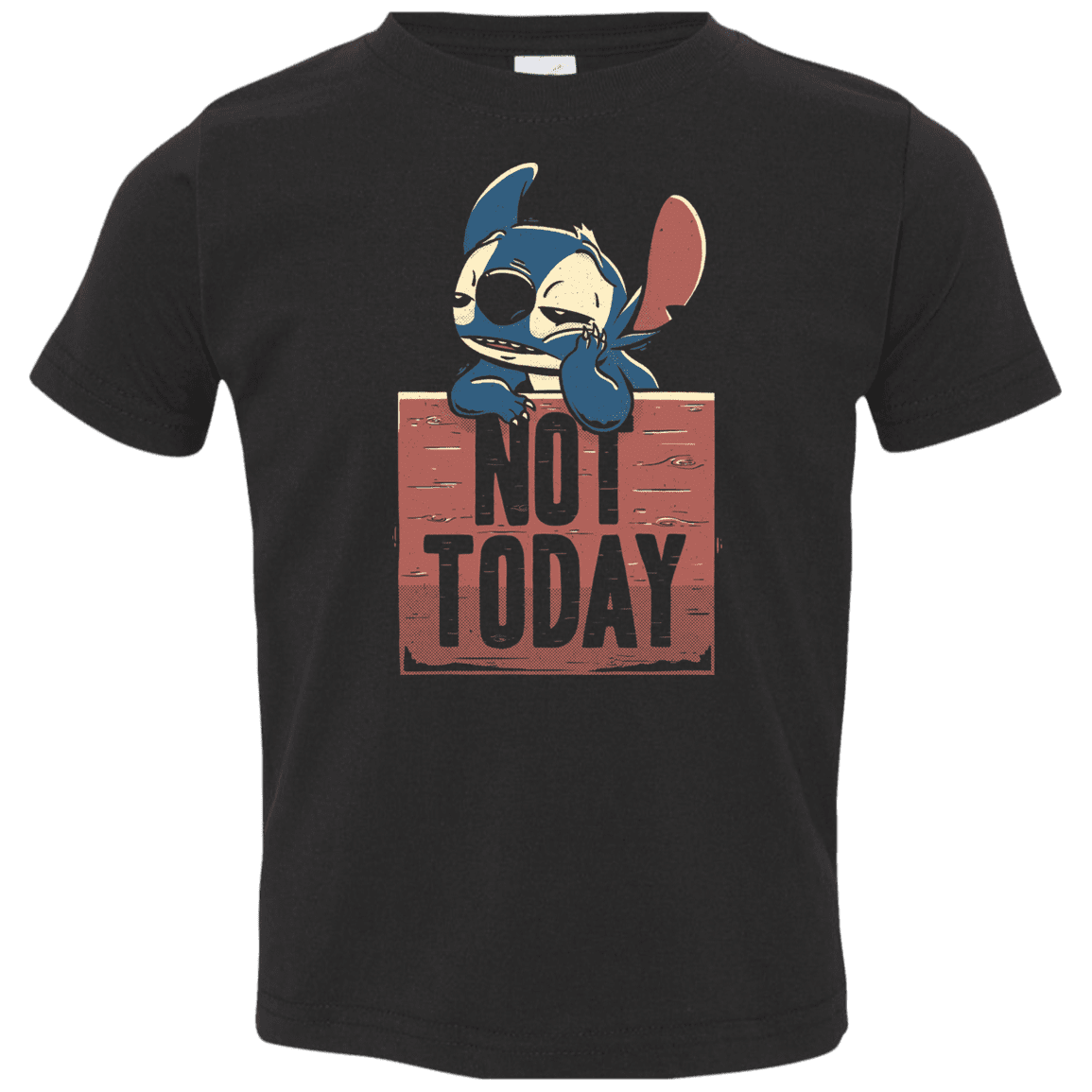 T-Shirts Black / 2T Stitch Not Today Toddler Premium T-Shirt
