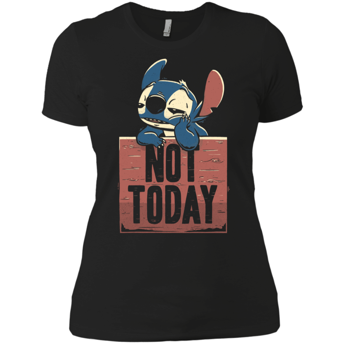 T-Shirts Black / X-Small Stitch Not Today Women's Premium T-Shirt