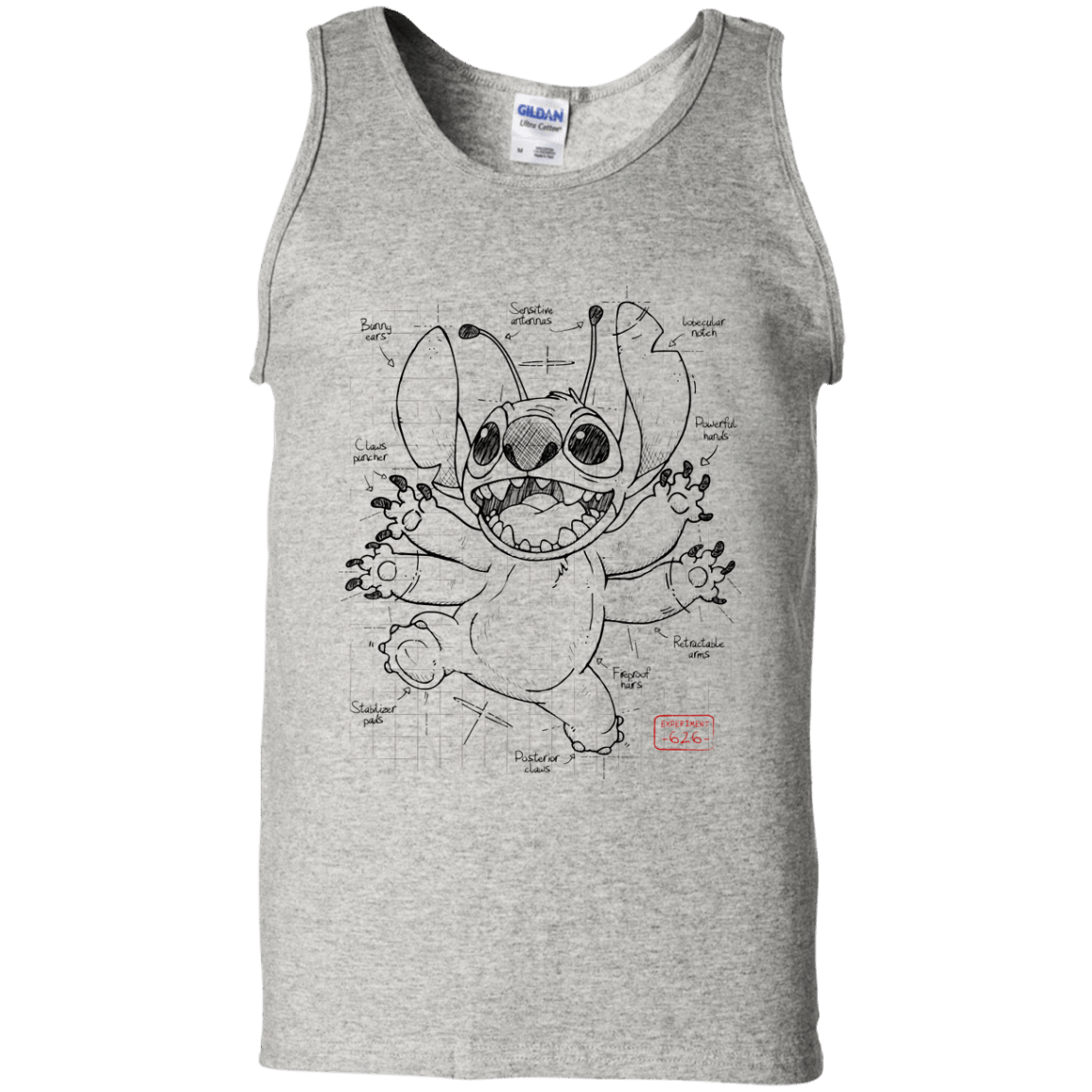 Stitch Plan Men's Tank Top