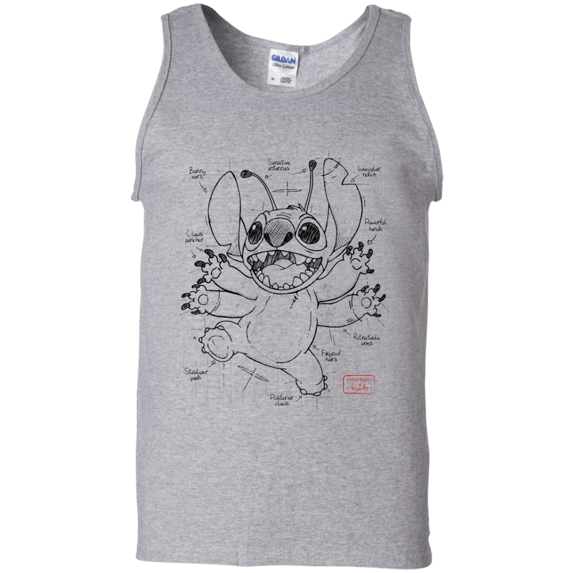Stitch Plan Men's Tank Top