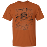 T-Shirts Texas Orange / S Stitch Plan T-Shirt