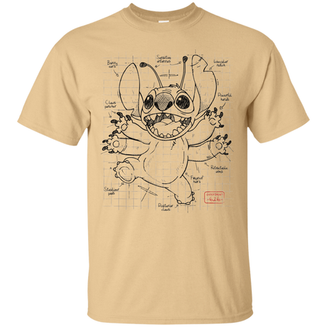 T-Shirts Vegas Gold / S Stitch Plan T-Shirt