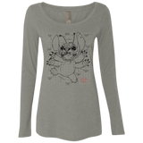 T-Shirts Venetian Grey / S Stitch Plan Women's Triblend Long Sleeve Shirt