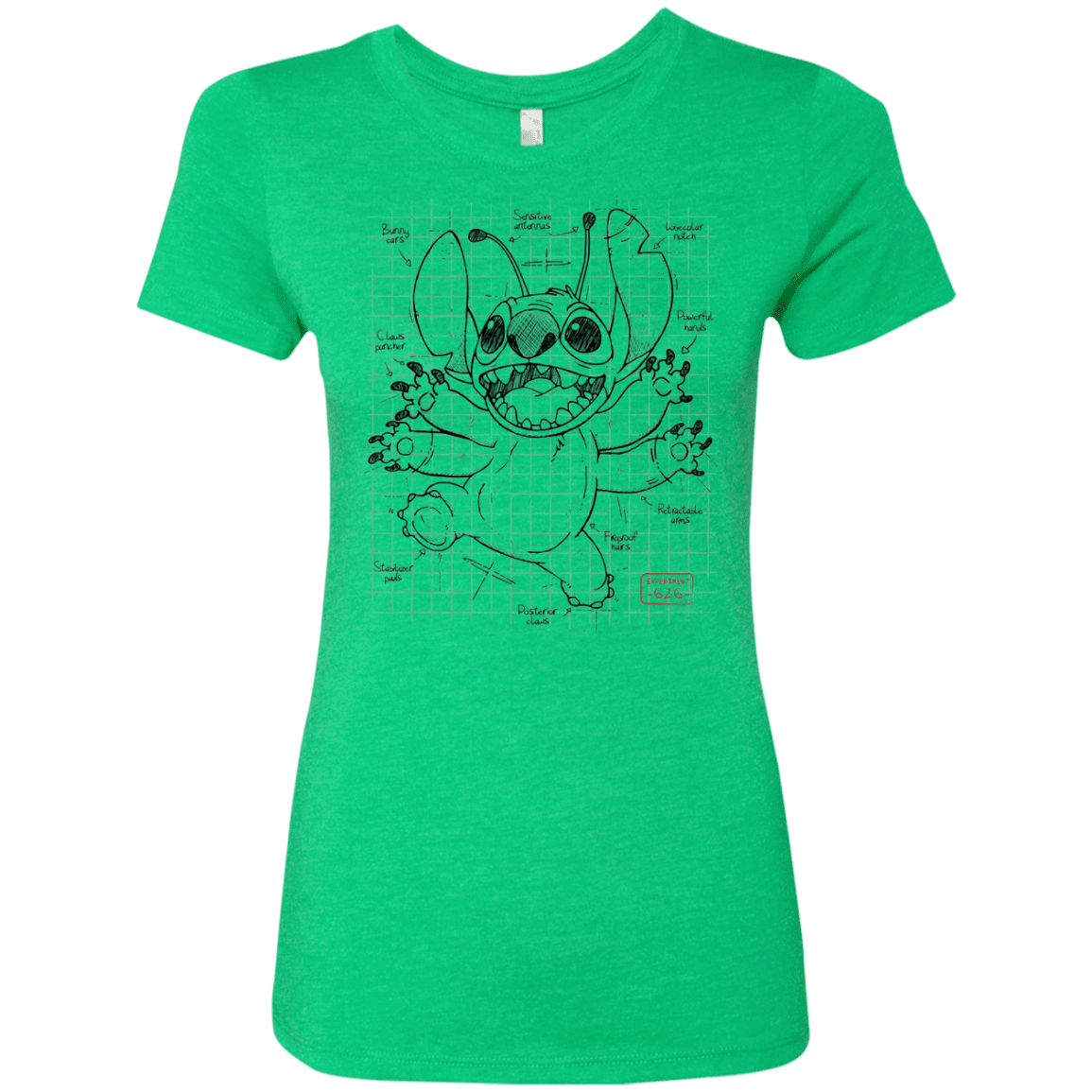 T-Shirts Envy / S Stitch Plan Women's Triblend T-Shirt