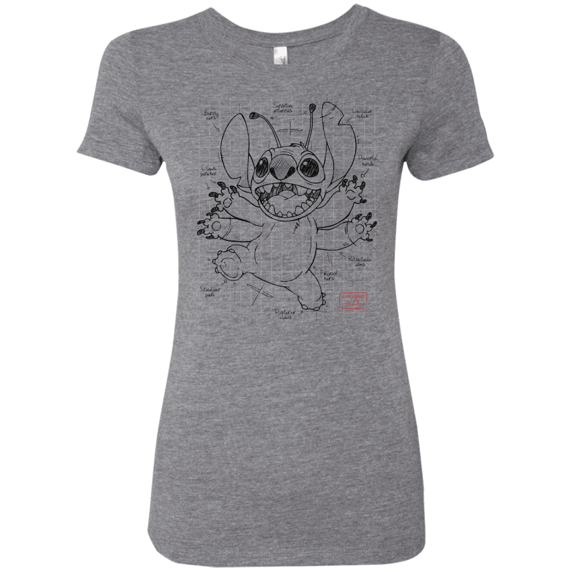 T-Shirts Premium Heather / S Stitch Plan Women's Triblend T-Shirt