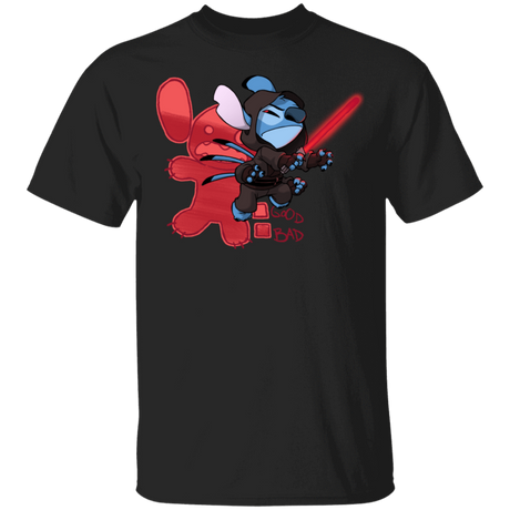 T-Shirts Black / S Stitch Sith T-Shirt