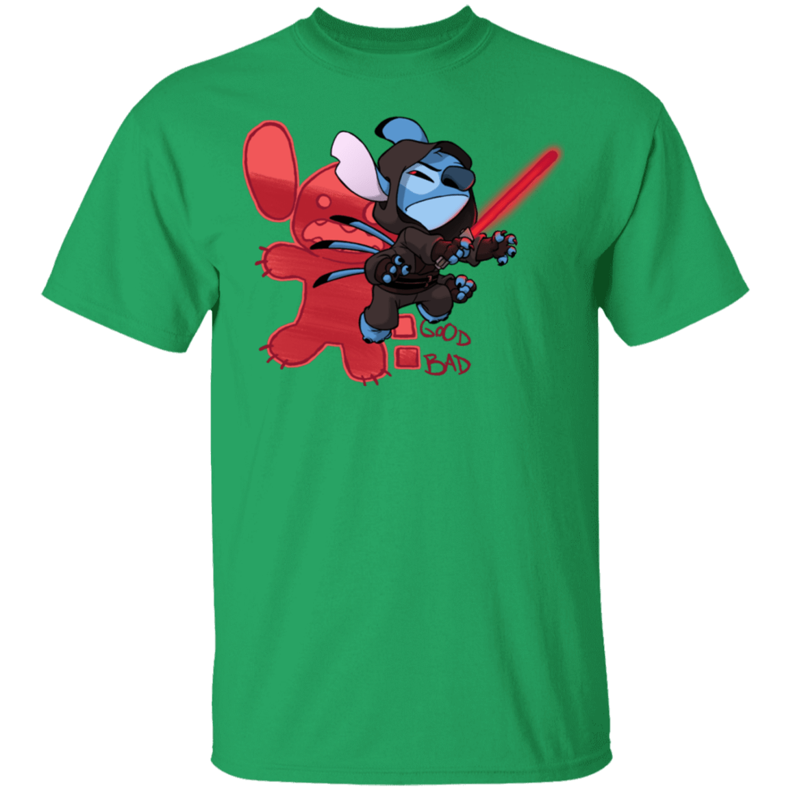 T-Shirts Irish Green / S Stitch Sith T-Shirt