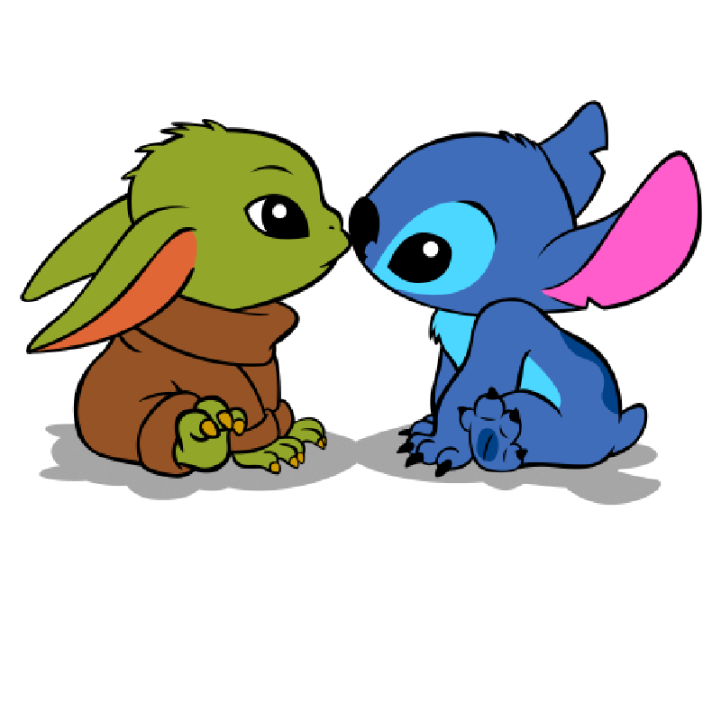 T-Shirts Stitch Yoda Baby T-Shirt