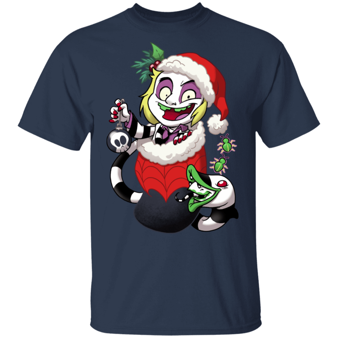 T-Shirts Navy / S Stocking Stuffer Beetle T-Shirt