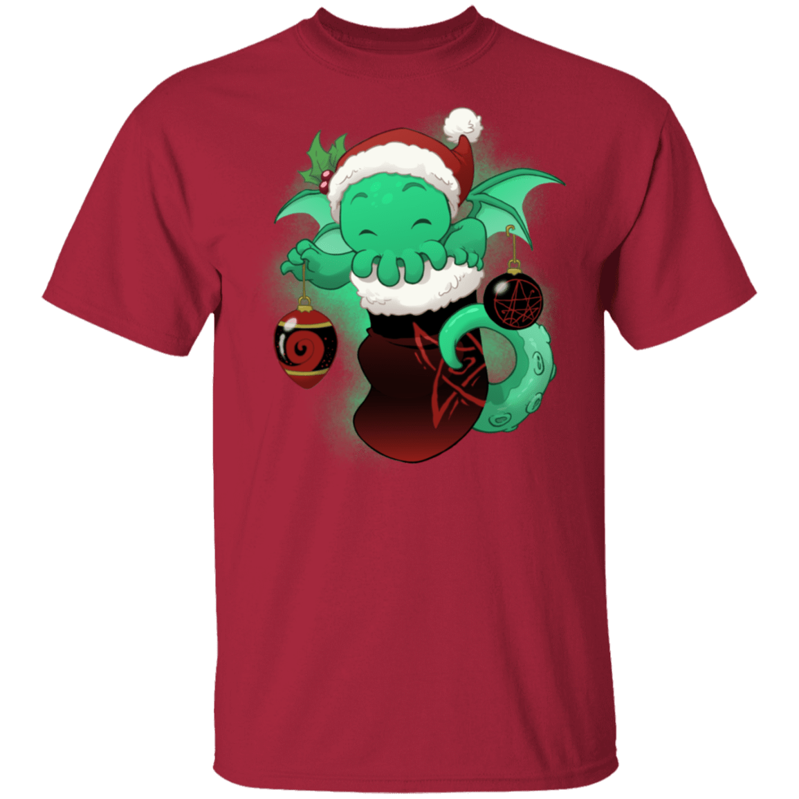T-Shirts Cardinal / S Stocking Stuffer Cthu T-Shirt
