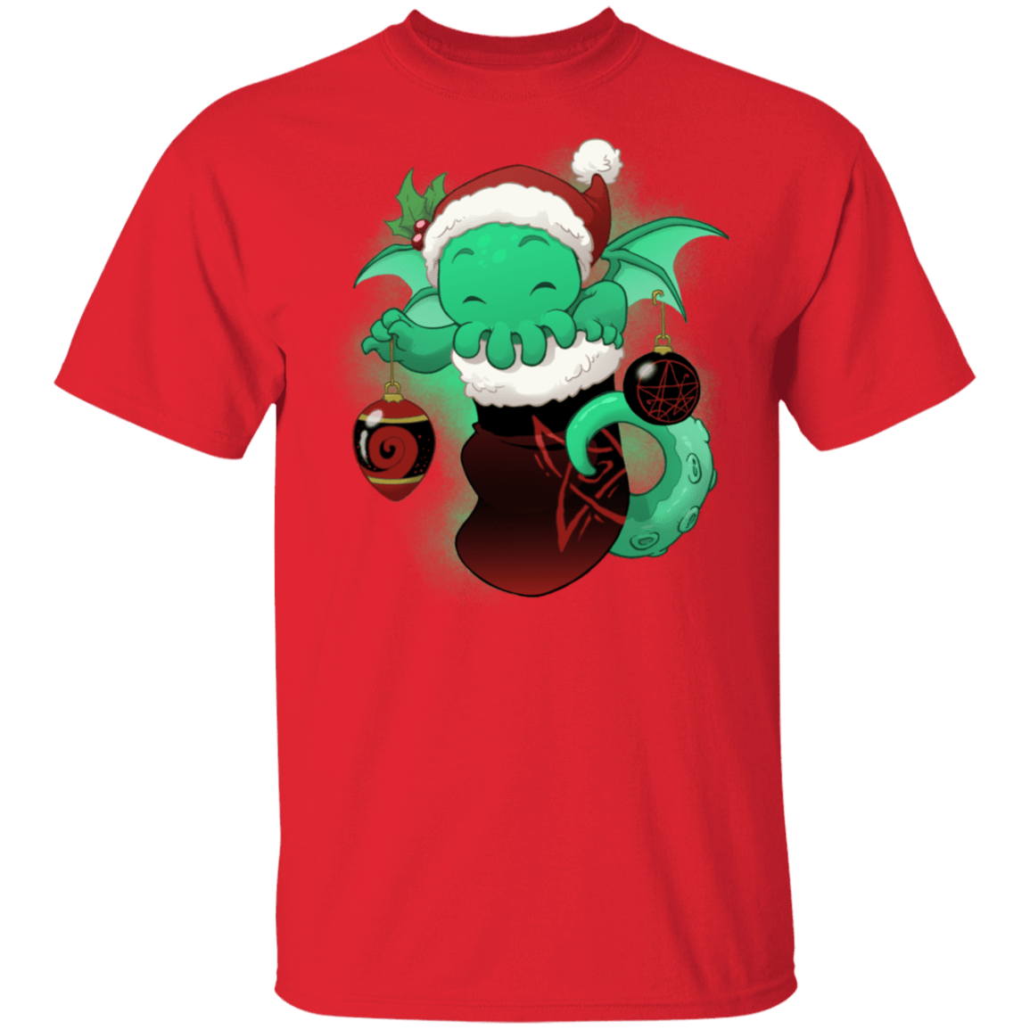 T-Shirts Red / S Stocking Stuffer Cthu T-Shirt