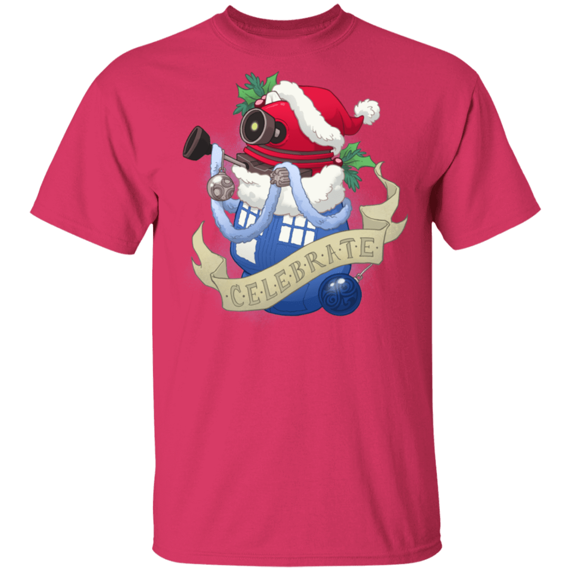 T-Shirts Heliconia / S Stocking Stuffer Dalek T-Shirt