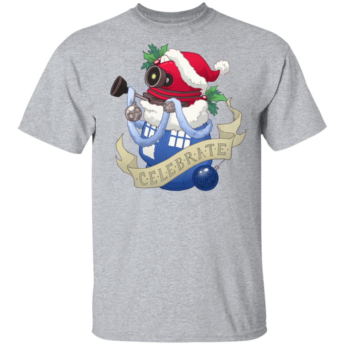 T-Shirts Sport Grey / S Stocking Stuffer Dalek T-Shirt