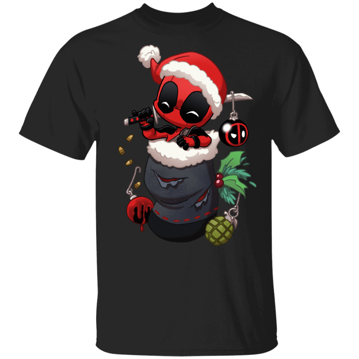 T-Shirts Black / S Stocking Stuffer Deadpool T-Shirt