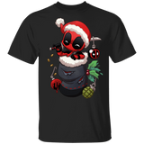 T-Shirts Black / S Stocking Stuffer Deadpool T-Shirt