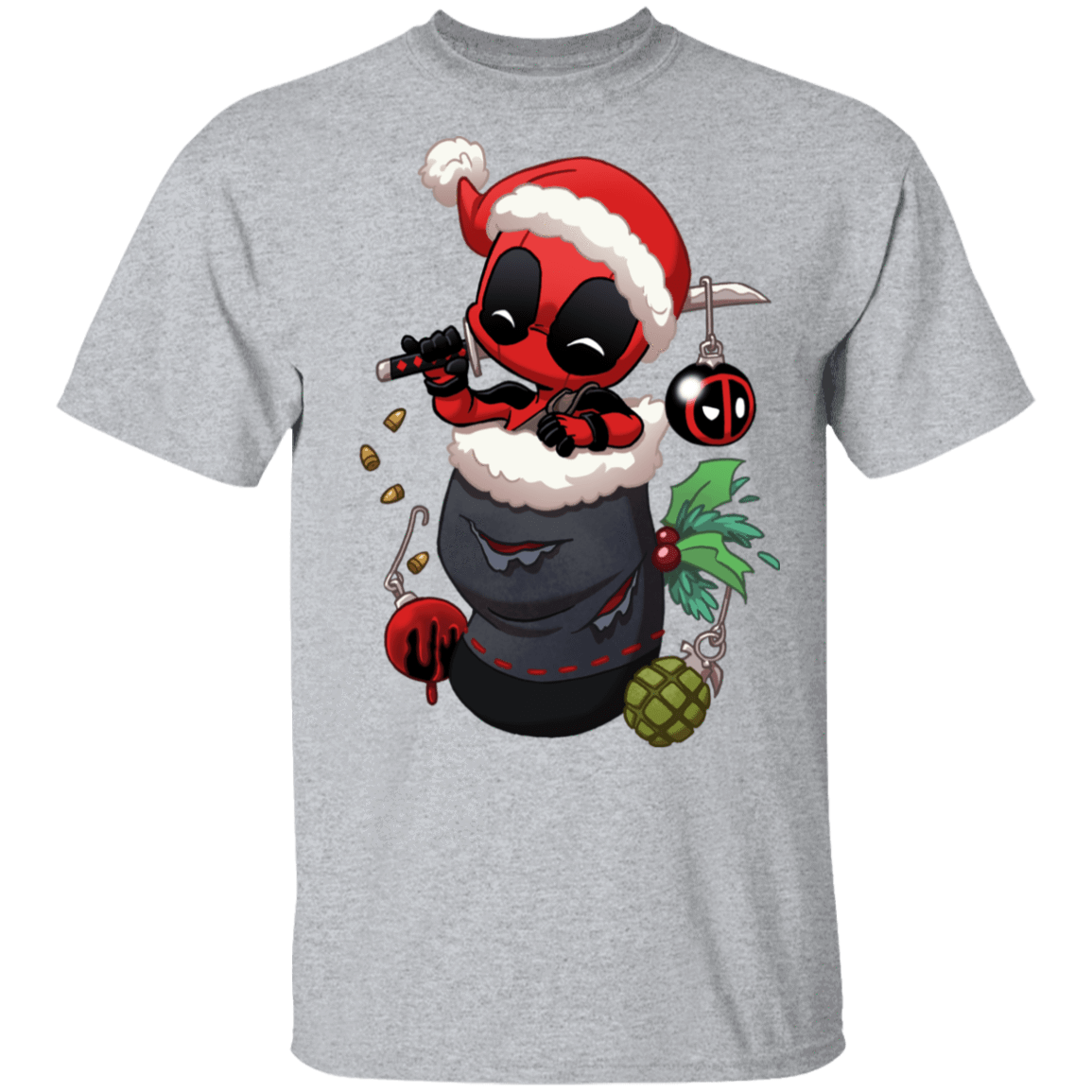 T-Shirts Sport Grey / S Stocking Stuffer Deadpool T-Shirt