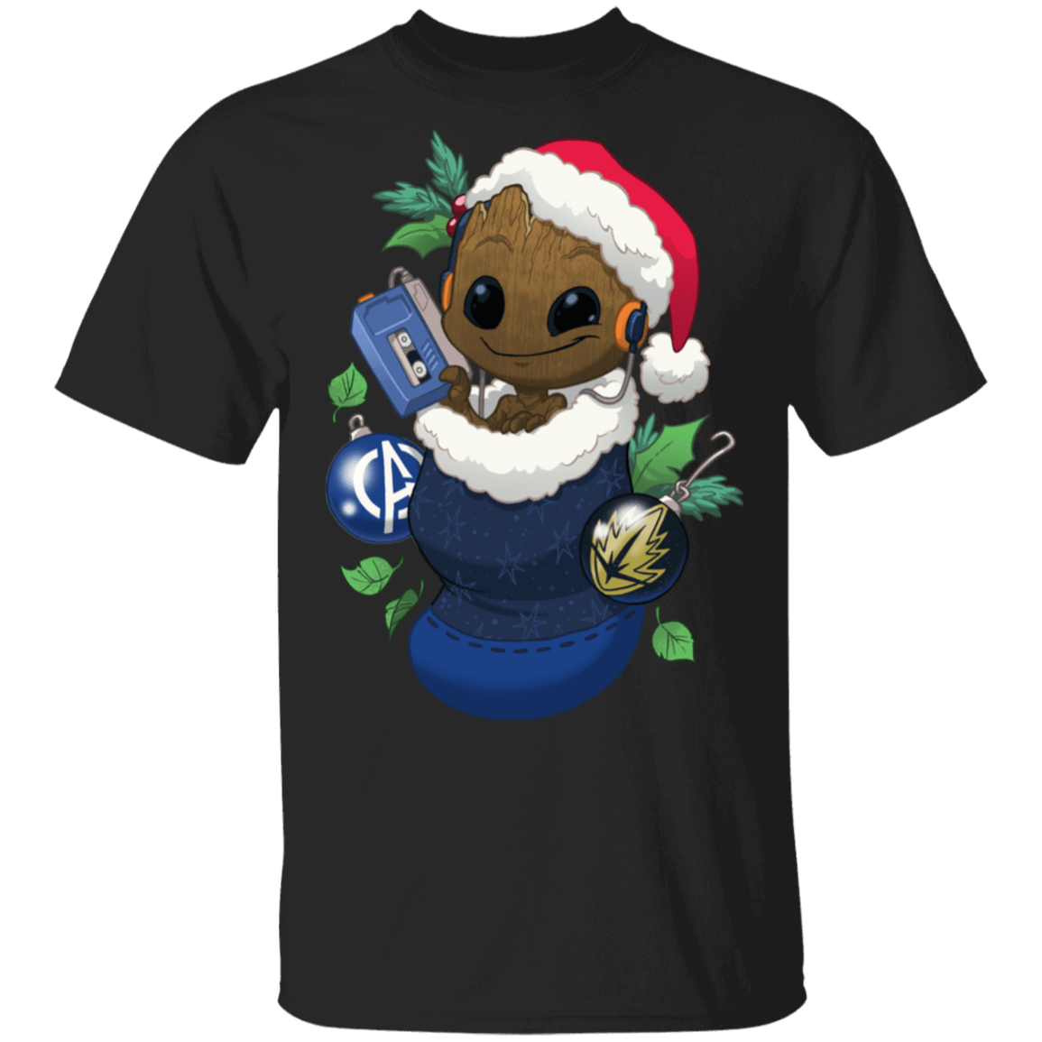 T-Shirts Black / S Stocking Stuffer Groot T-Shirt