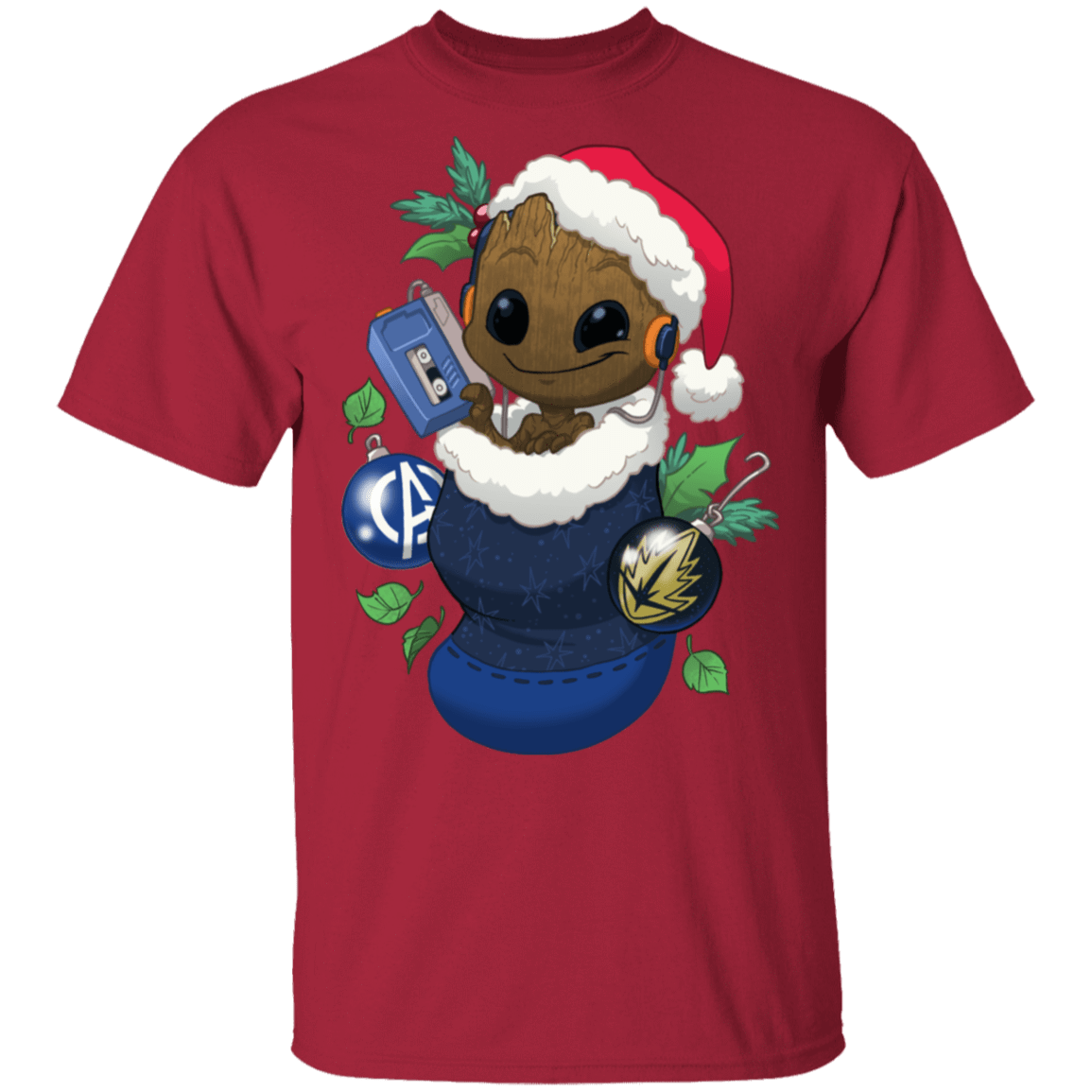 T-Shirts Cardinal / S Stocking Stuffer Groot T-Shirt