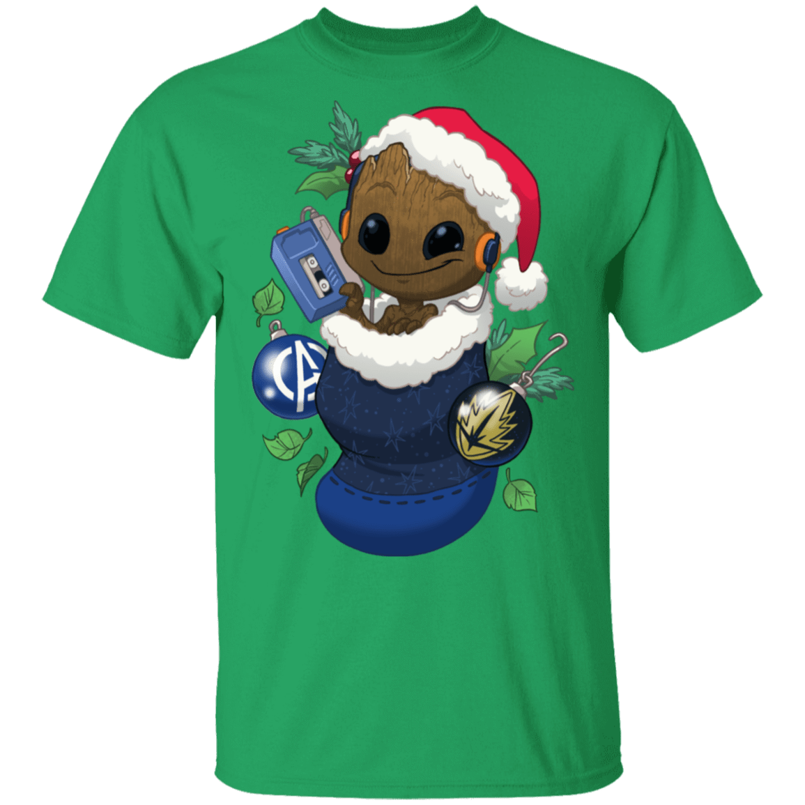 T-Shirts Irish Green / S Stocking Stuffer Groot T-Shirt